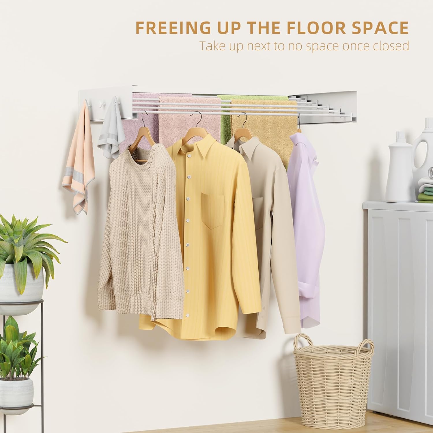 Upgrade Laundry Drying Rack, 31.5