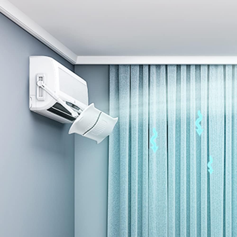 for Air Vents General Purpose Side Wall Air Conditioner Cold Air Baffle Confined Air Deflector Home Retractable