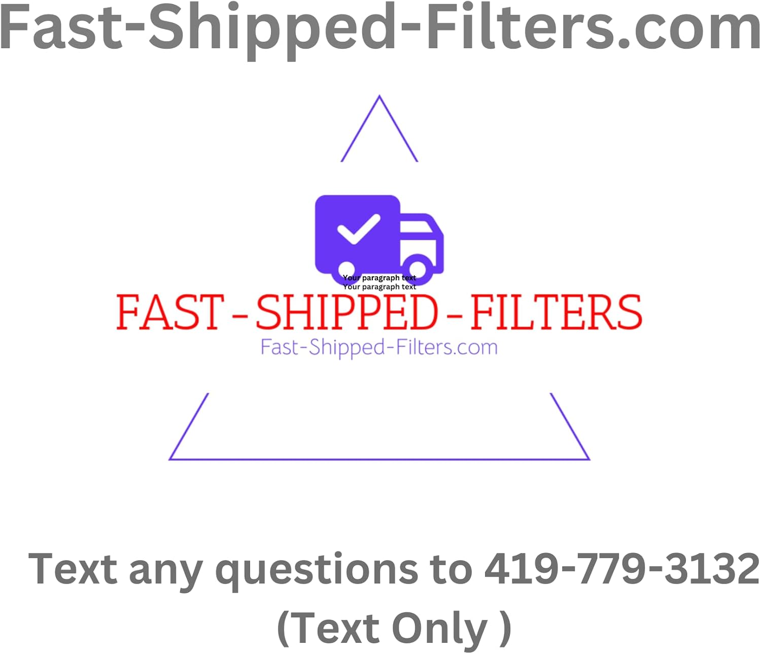 Fast-Shipped-Filters 3 Pack 24x30 Replacement Filter Pads Compatible with PremierOne Pure Flo MS-2430 Air Cleaner 24x30 Refill Blue