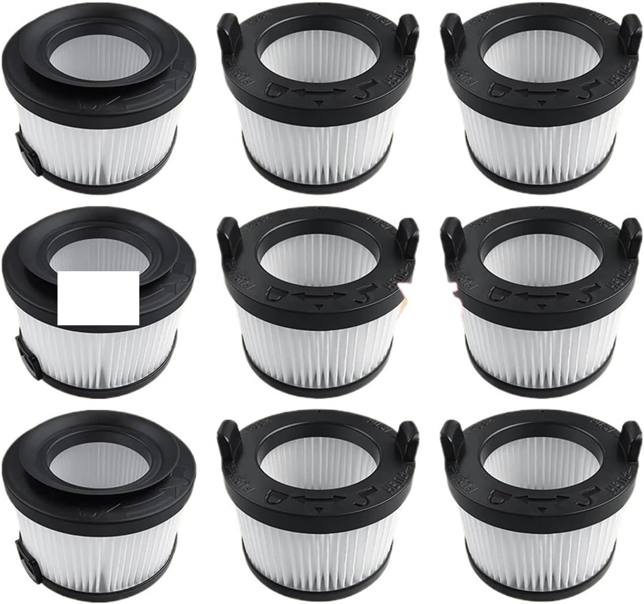 Filter ，Compatible for Levoit Vortex，IQ 40-RF Home Cleaner Robot Vacuum Cleaner Accessories Replacement Spare Parts(Set 11)