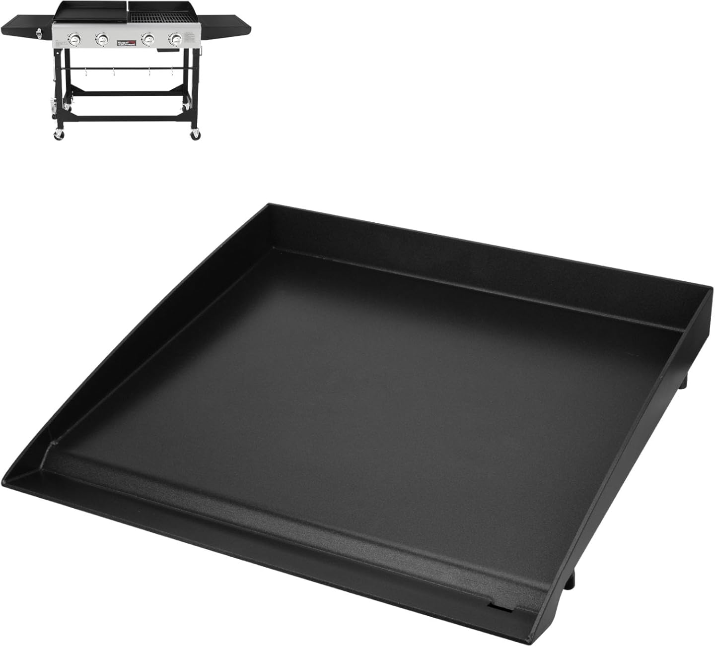 Cast Iron Griddle Top for Royal Gourmet GD401 GD402 GD403 Propane Gas Grill and Griddle Combo, Nonstick Grill Insert BBQ Flat Top Plate for Royal Gourmet 4-Burner