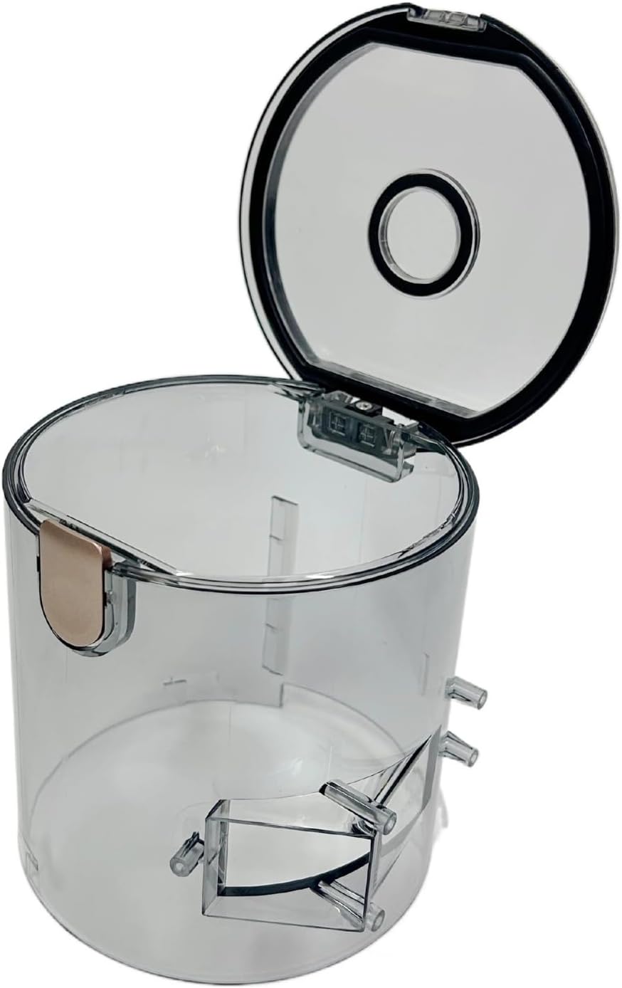 Dustbin Assembly Dust Container Cup Black Cyclone Spare Parts ，Compatible for Jimmy， H10 Pro Vacuum Cleaner(1pcs)