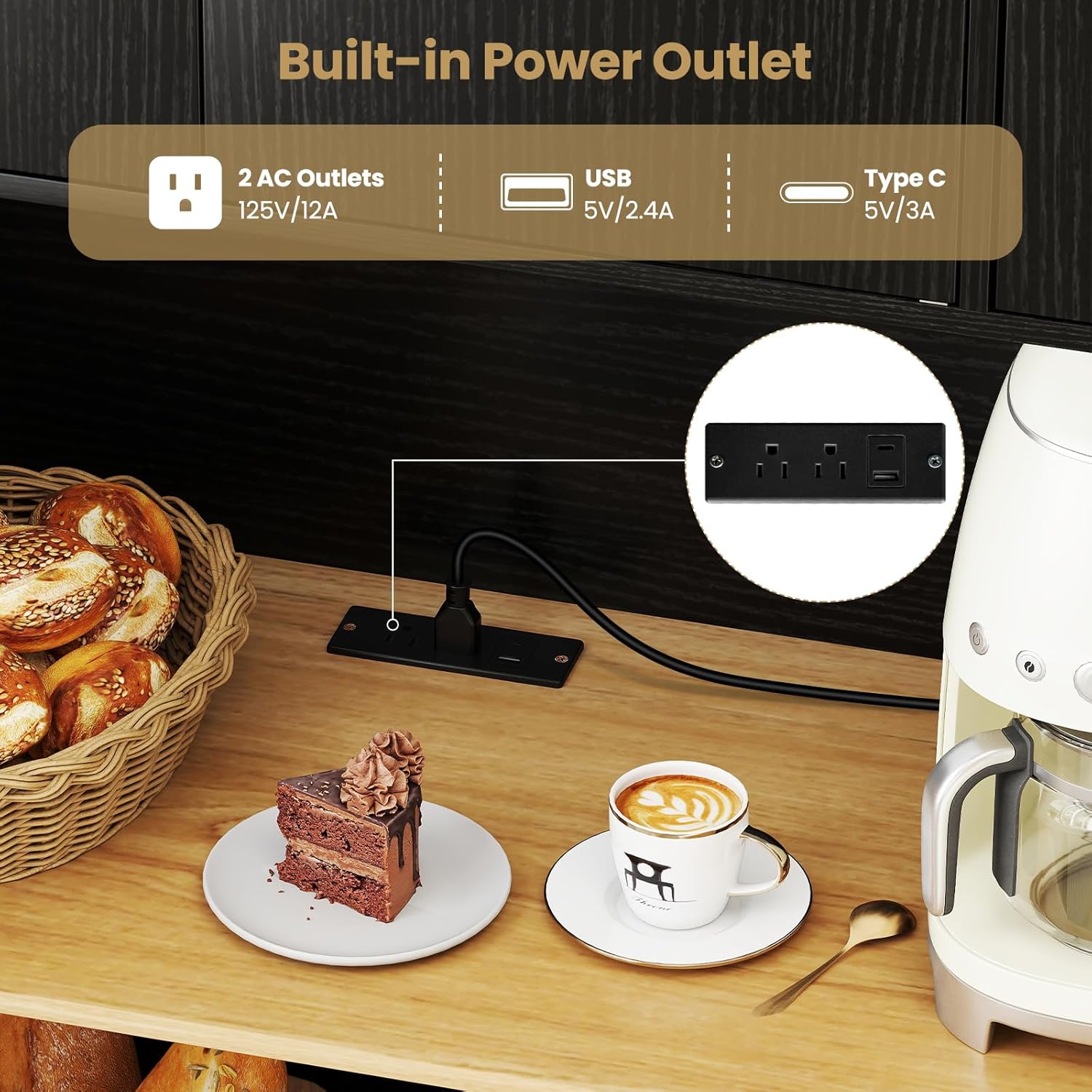 Giantex Kitchen Pantry Cabinet, 71