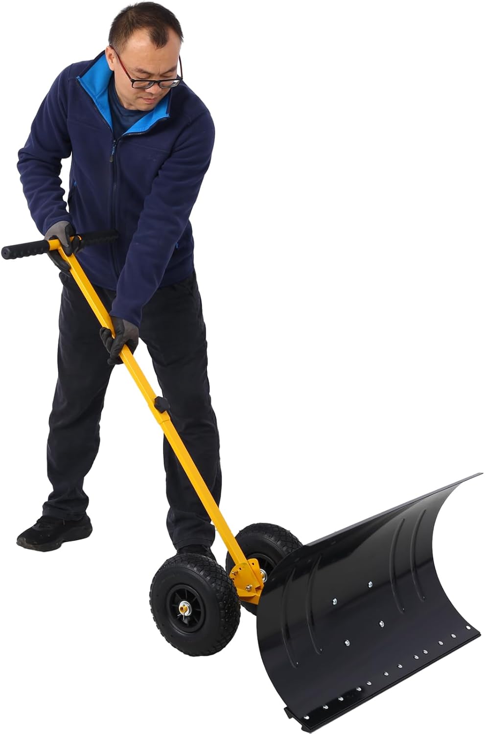 Snow Shovel with Wheels, 29