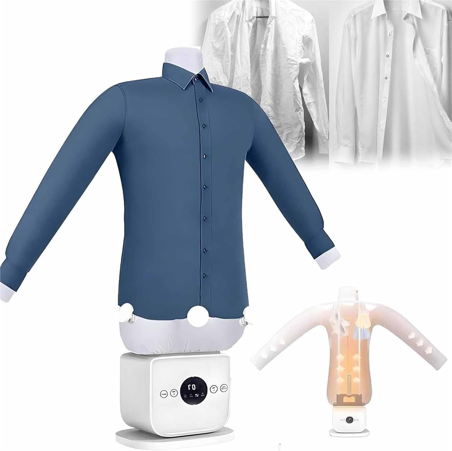 Automatic Ironing Machine,Portable Steam,8 Minutes Quick Ironed Dry,for Any Fabric Type Clothing & Shoes