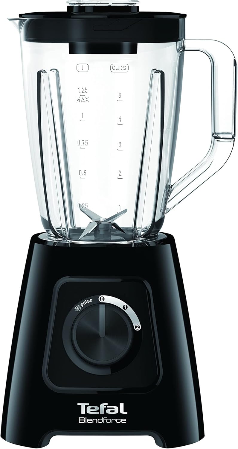 Blender with Plastic Jug, 600 W, 1.5 liters, Black