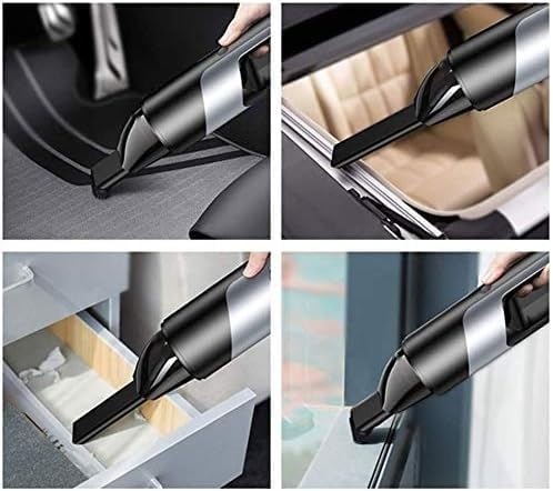 Handheld Car Powerful Suction Hand Cleaner, 5300Pa Hand Vacuum with Powerful Cyclonic Suction, Portable Vacuum Cleaner for Pet Hair, Dust, Gravel, Home Cleaning