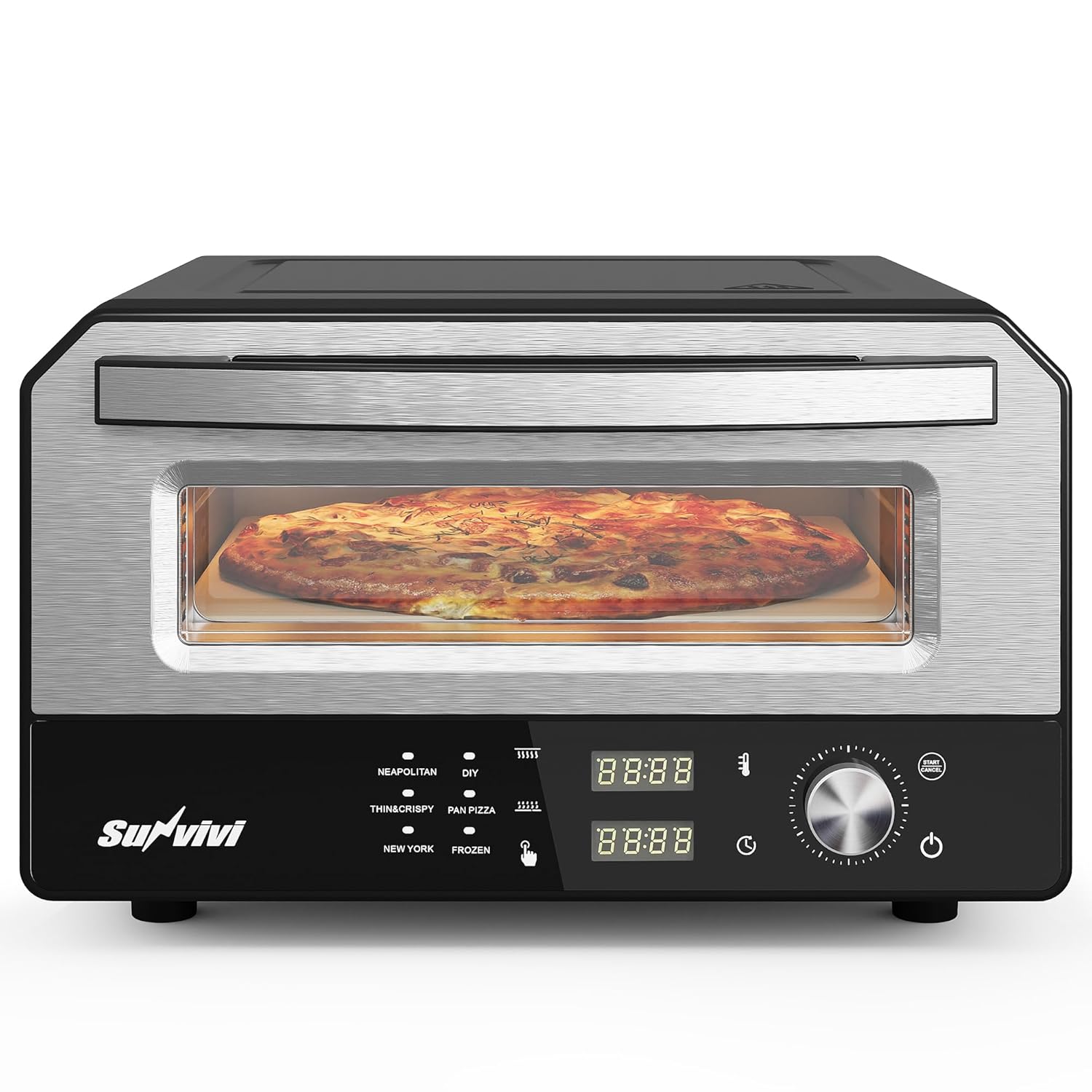 Pizza Oven Indoor Outdoor: Heats up to 750℉, Up to 12