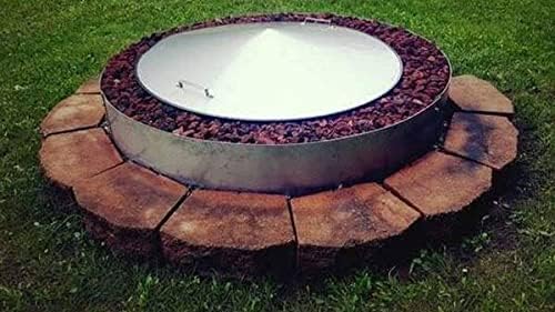 Higley No Rust Fire Pit Cover Spark Screen Lid 37