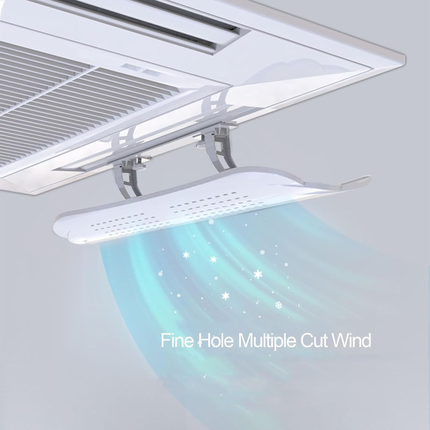 Window Air Conditioner Vent Deflector, Central Air Conditioner Windshield,Ceiling Air Conditioner Air Outlet Shielding Wind Deflector.
