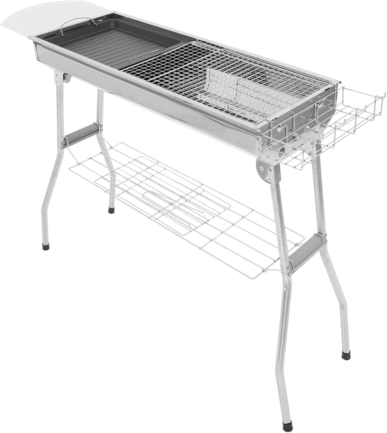 Detachable Bbq Rack Camping Grill Outdoor Barbecue Stove Set Grill Alternative