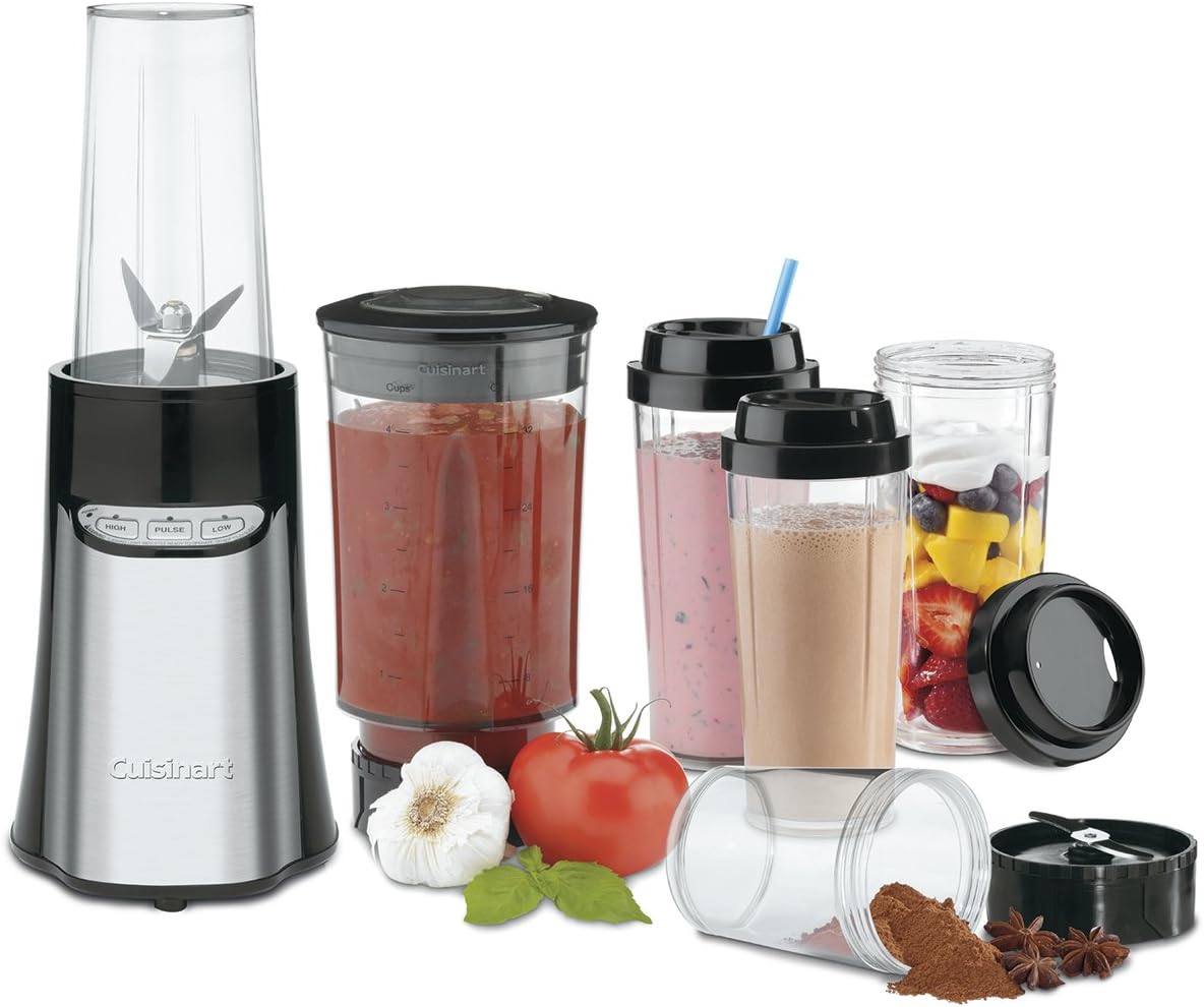 Cuisinart Compact Portable Blending/Chopping System |CPB300C| 15-pc set
