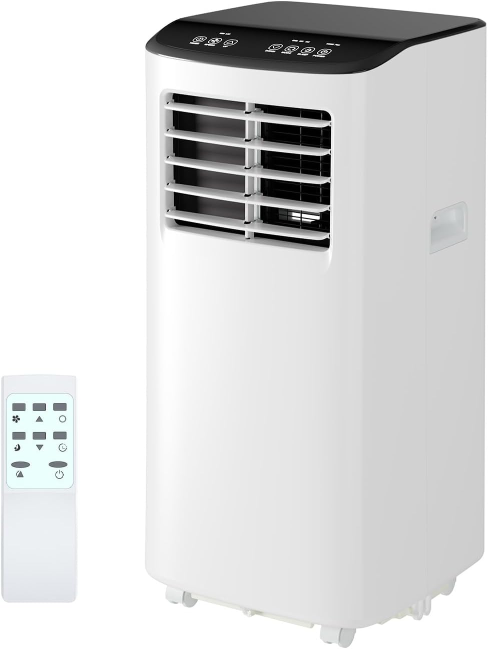 Portable Air Conditioner, 8,000 BTUs Room Air Conditioner, 3 in-1 Cooling AC Portable Air Conditioner with Fan & Dehumidifier, Standing Air Conditioner, Ventless Floor AC