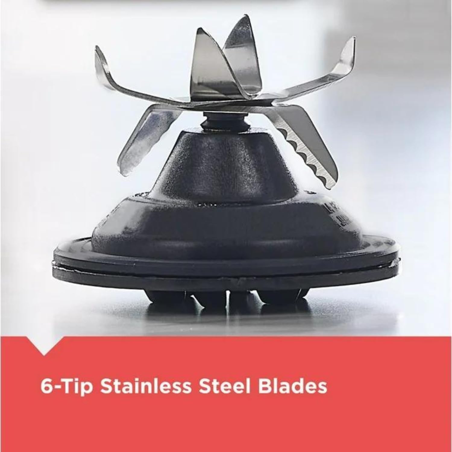 Ice Crush Blender with 56 Ounce (7 Cup) Perfect Pour Plastic Jar, Powerful 6-tip Stainless Steel Blade, 8-speeds plus Pulse, 700 Peak Watts of power, BL2209PB