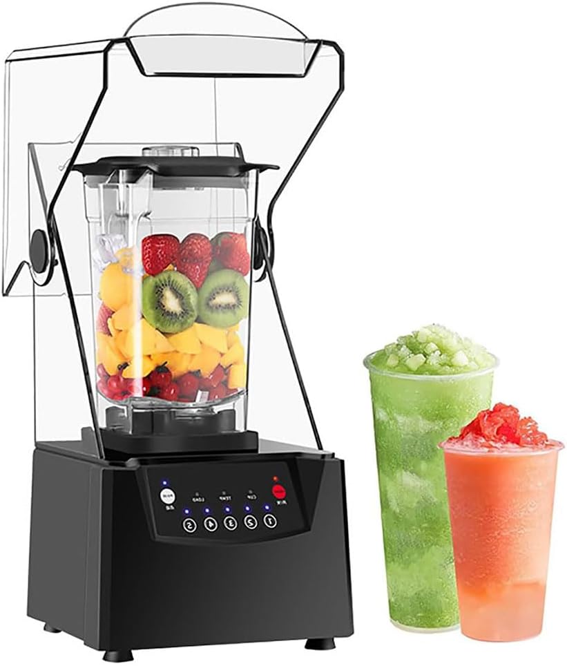 Commercial Stand Mixer, Blender Commercial Blender, With Sound Enclosure, Silent Broken Wall Cooking Machine, Smoothie Maker