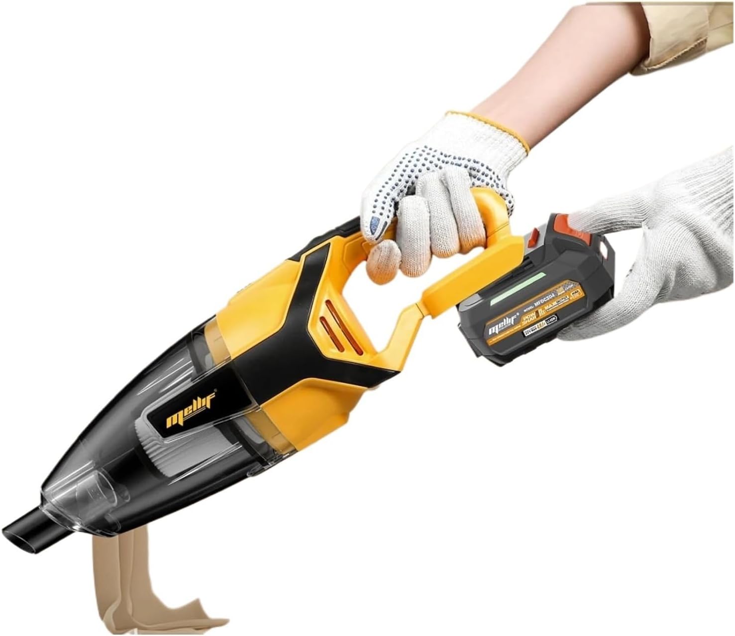 120W Cordless Vacuum Cleaner - Compatible with 18V 20V Batteries - Tool Only for Hard Floors Carpets Cars Pet Hair