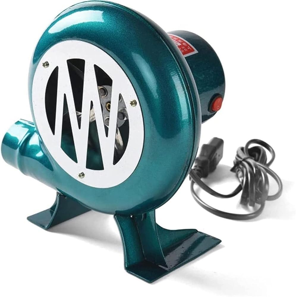 Blower Fan Charcoal Chimney Starter Smoker Fan Electric Blower Starter for Charcoal BBQ(100w)