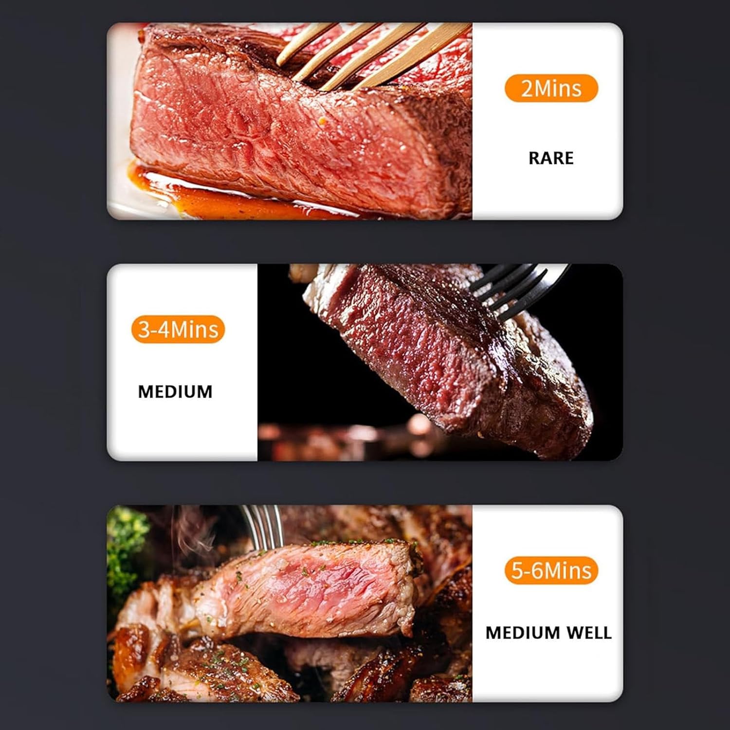 1700W Electric Steak Broiler, Indoor Commercial Steak Grill, Automatic Steak Smoker Broiler, Toaster Oven Microwave Combo, Air Fryer Oven, Time Temp Adjust,110V