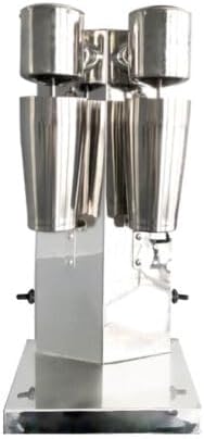650ML Milkshake Maker Double Head Milk Shake Machine, 180W 18000RMP High Speed Commercial Milk Shake Maker Stainless Steel Milkshake Blender with 4 * 650ml Cup, 2 Speed Adjustable