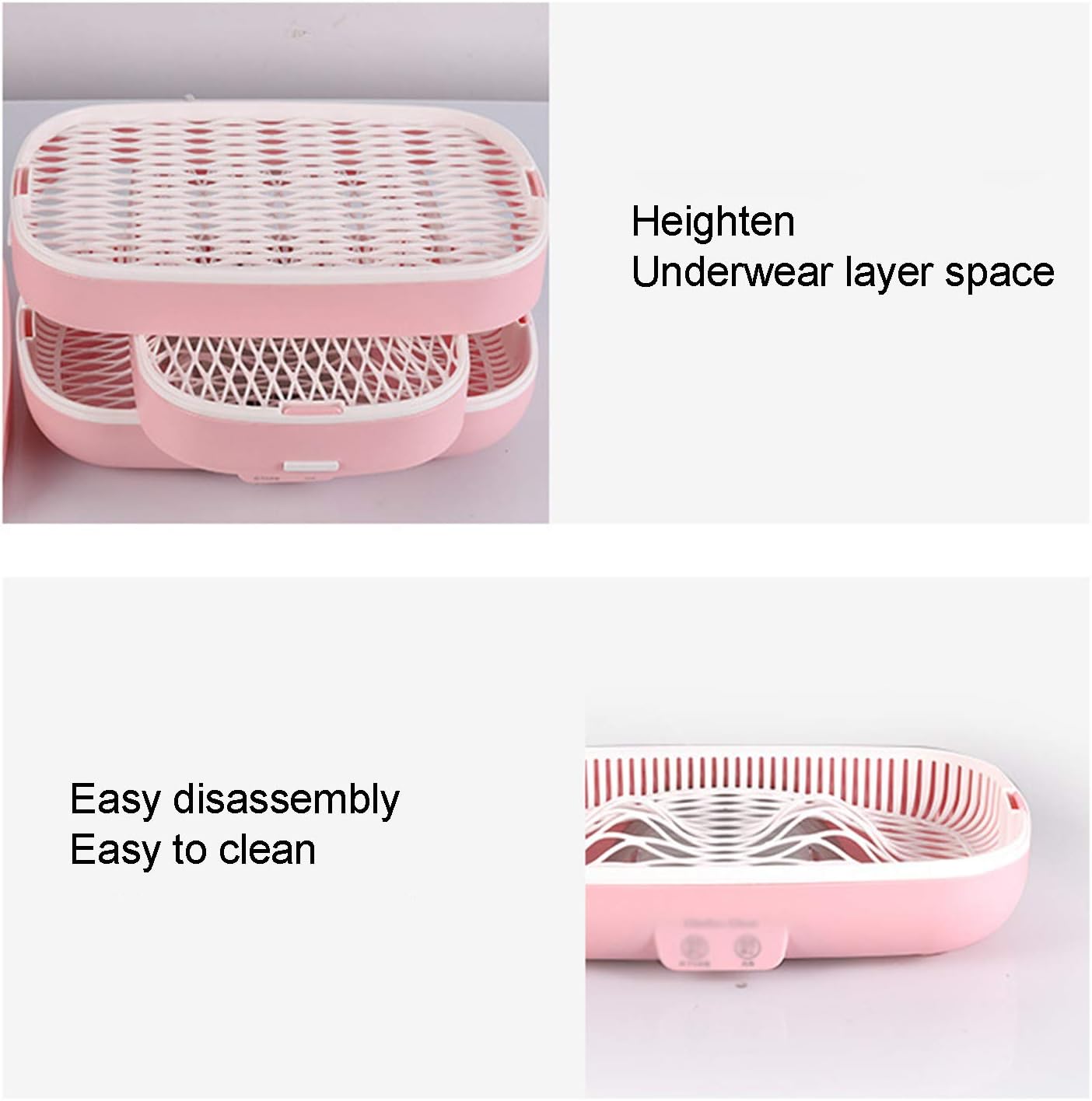 Compact Dryer, UV Ultraviolet Rays Electric Portable Clothes Dryer with Automatic Working Mode for Small Living Spaces, Apartment Houses, dorms, RVs