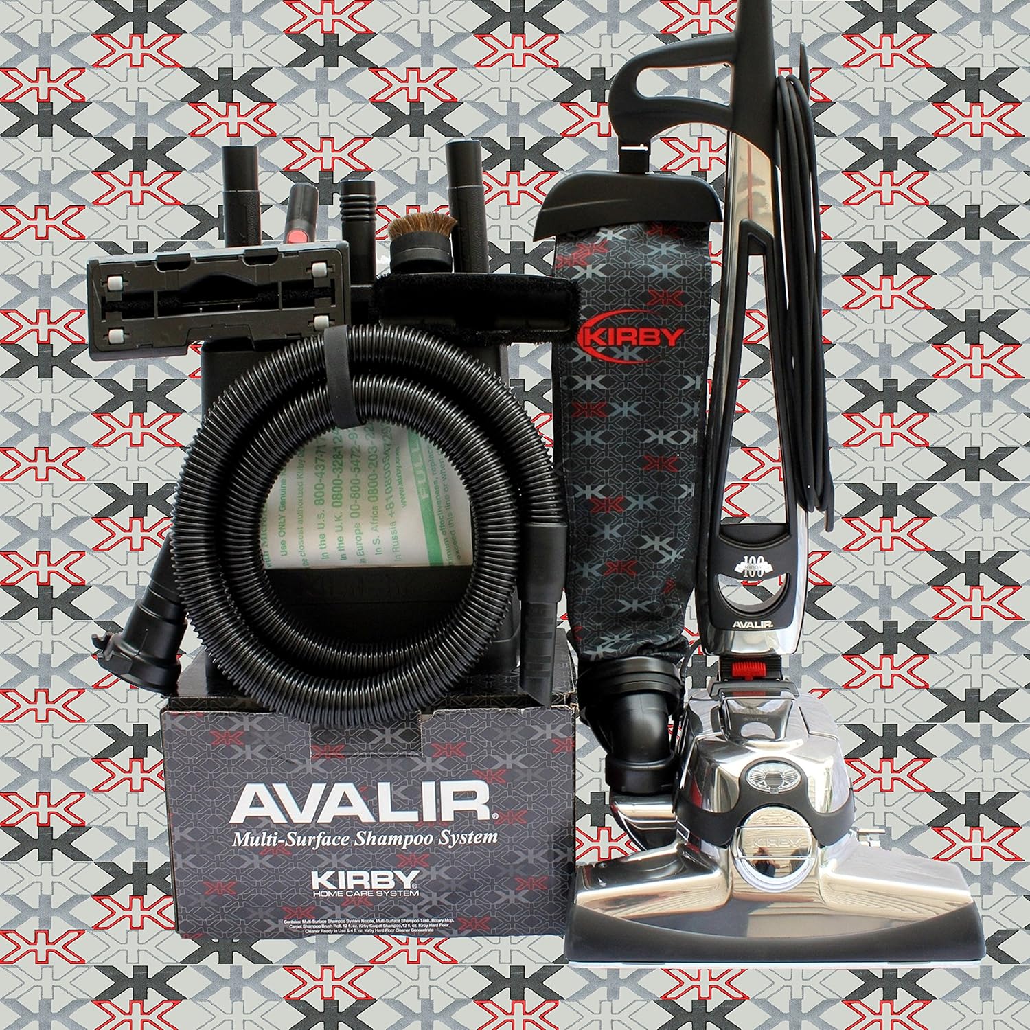 Avalir Kirby Vacuum Cleaner G10D & Tool Attachments Shampooer