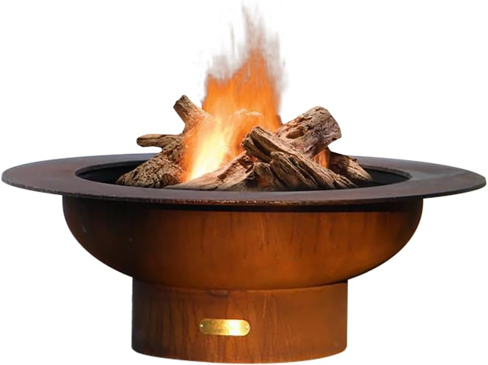 Fire Pit Art Saturn Wood Fire Pit (Saturn)