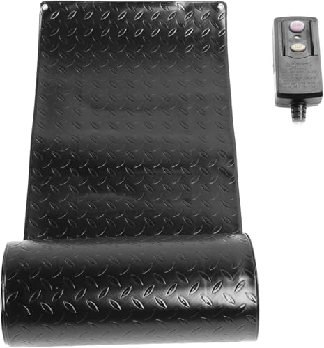 Heated Snow Melting Mats, 10 x 30 in No-Slip Rubber Heated Outdoor Mats, Snow and Ice Melting Mats for Winter Outdoor Stairs, Steps, Doorways,Walkways, Driveway, Snow Melting mats 1pcs