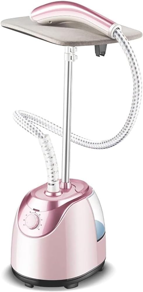 Professional Steamer for Clothes Garment, Steamer Fabric Steamer, 1800W Garment Steamer, Household Handheld Ironing Machine, Height Adjustable Vertical Flat Steam Iron Clothes Steamer, 1.6L Water tank