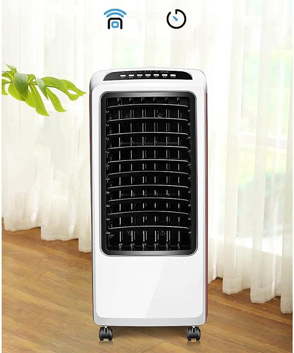 air Conditioner Unit for Home, Fan 7L Water Tank Fan Portable Fan Humidifier with Remote Control Mobile Cooling Fan/Humidifier for Home Office Bedroom