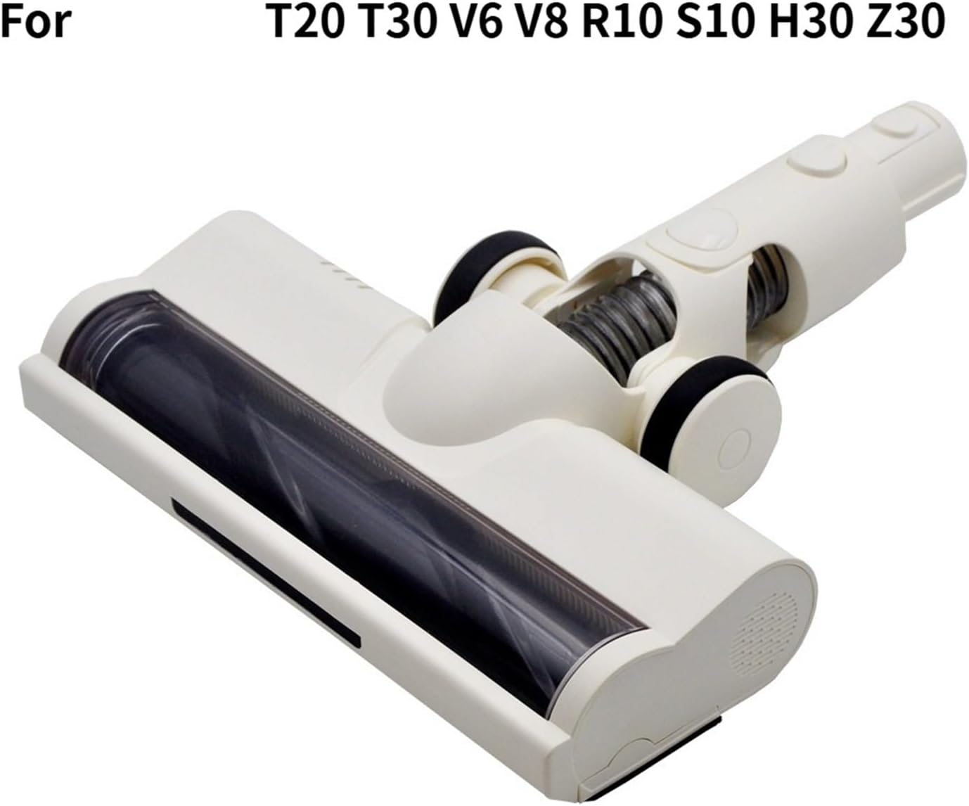 Electric Floor Brush Head, Compatible For Dreame, T20 T30 V6 V8 R10 S10 H30 Z30(Black)