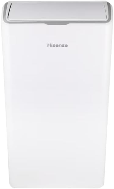 Hisense 12000-BTU DOE 115-Volt White Vented Wi-Fi enabled Portable Air Conditioner AP1222CW1W