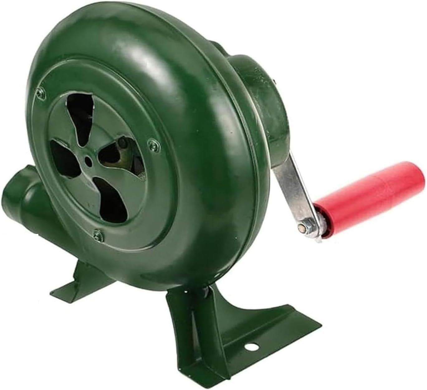 Hand Crank Blower, Barbecue Blower with Hand Crank Tool, for Camping/Hiking/Cooking BBQ Blower(200W)