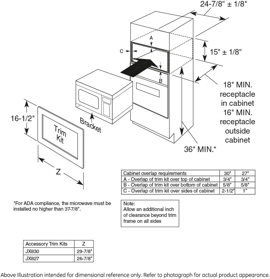 GE Profile PEM31SFSS Countertop Microwave