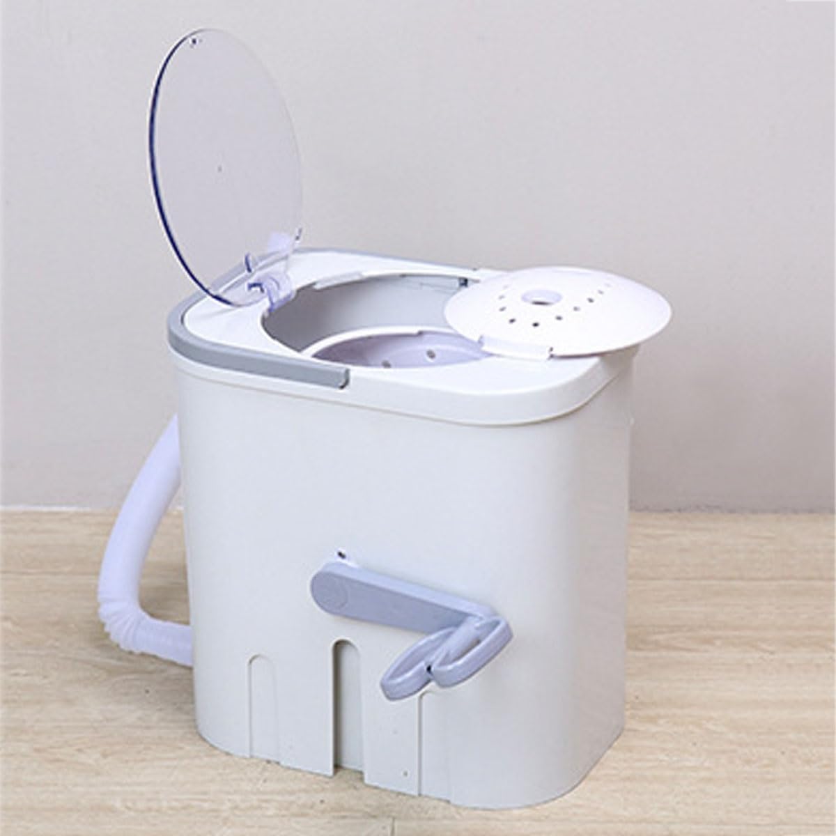 Manual Laundry Machine Small Washer Deep Cleaning 11x15x15in Non Electric Portable Washer For Home Travel College Room RV Apartment