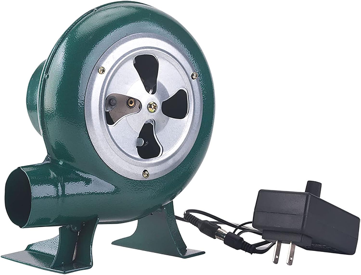 Electric BBQ Blower Variable Speed, Blacksmith Forge Blower Charcoal Chimney Starter Smoker Fan (30W/40W/60W/80W/100W)