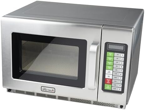 Winco Commercial-Grade Microwave with Touch Controls, 2,100 W, 1.2 Cubic Feet