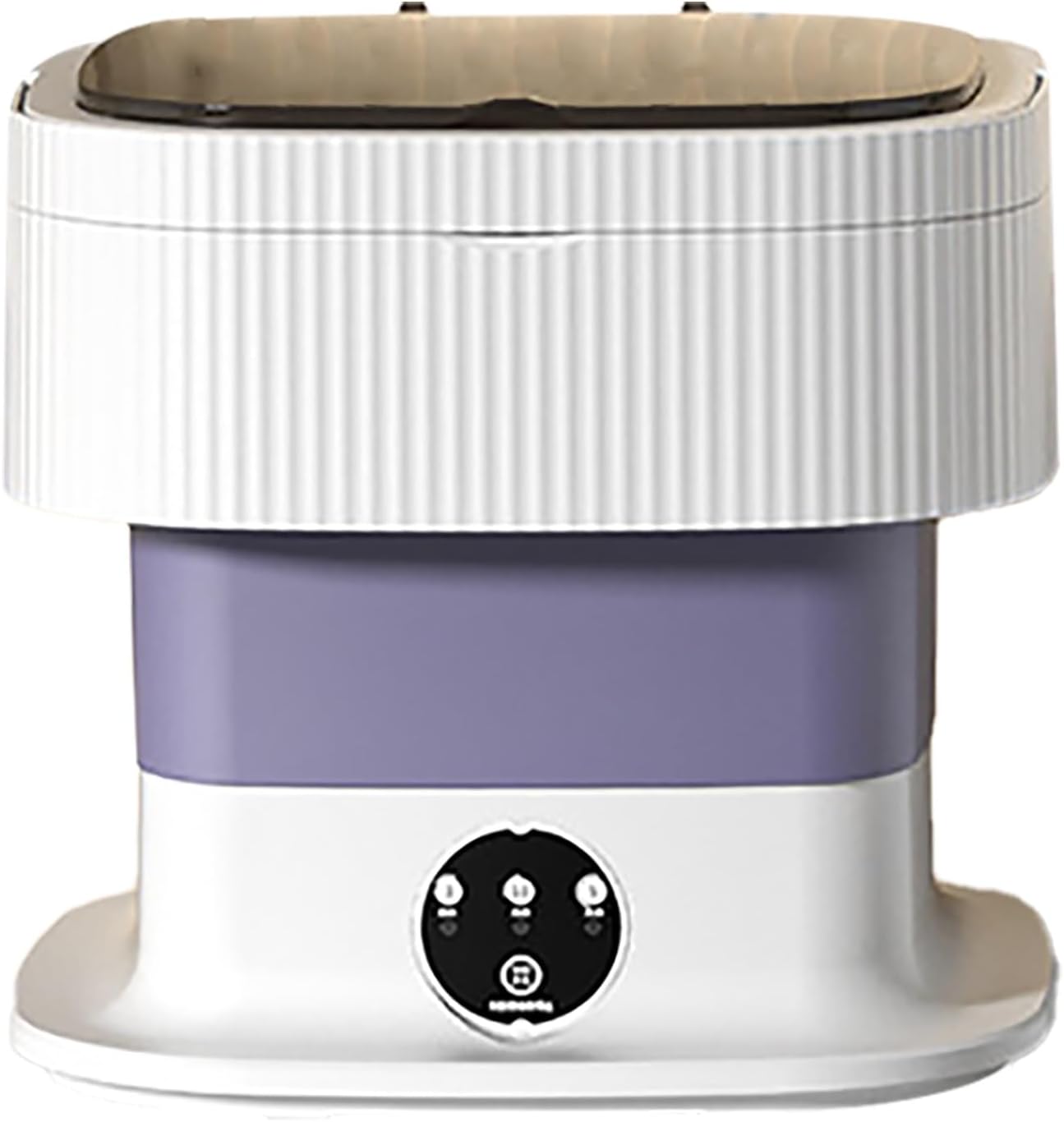 WHYATT Folding Washing Machine， Small Portable Washer， 10L Capacity, Perfect for Camping, Travelling (Size : C)