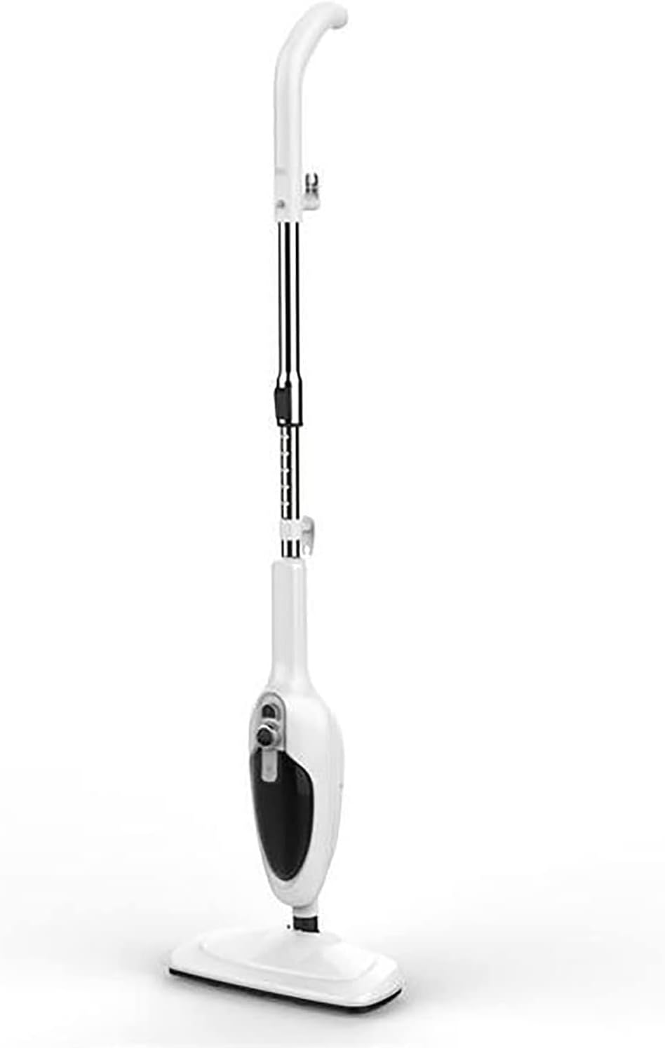 Steam Mop - Detachable Handheld Steam Cleaner, 20ft Power Cord and 300ml Water Tank, Suitable for Hardwood Floor, Carpet, Tile, Laminate, Marble (White)