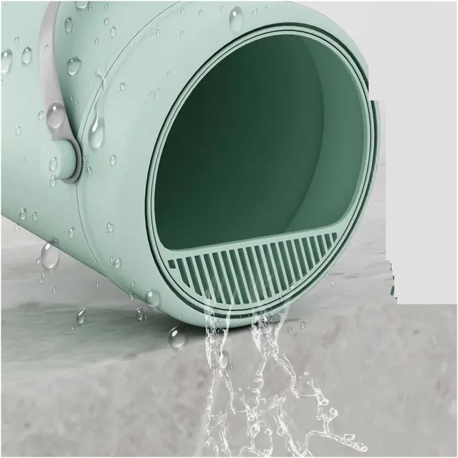 Blue Light Underwear Washing Machine Mini Socks Washing Semi-automatic Dormitory Dedicated,for Travel,Camping, RV & Dorms(Green)