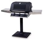 Mhp Gas Grills W3g4dd Propane Gas Grill W/ Searmagic Grids On Stainless Patio Base