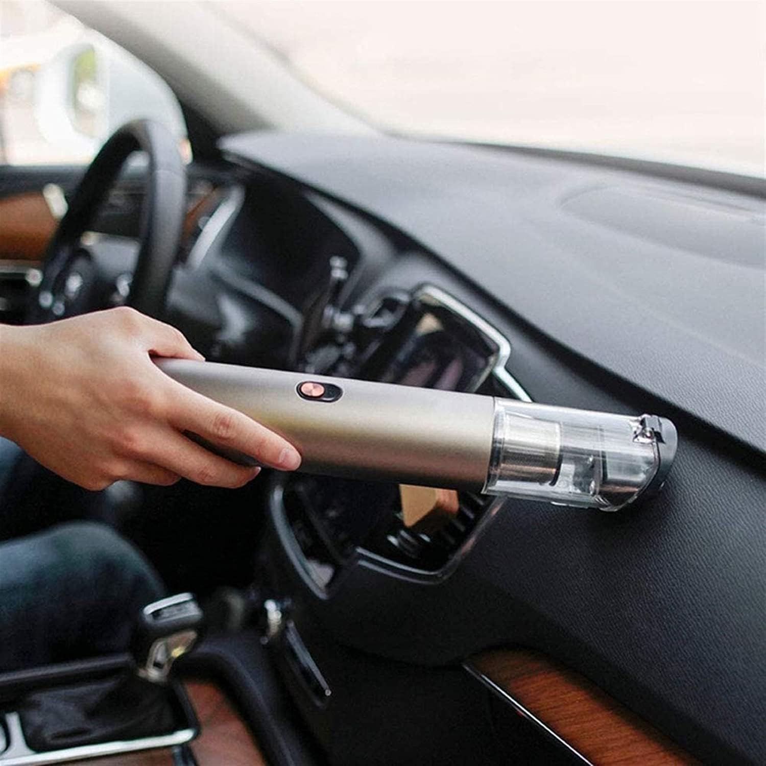 Handheld Vacuum Cleaner Cordless,13000pa High Power Car Vacuum Cleaner(Quick Rechargeable) Wet&Dry Portable Vacuum Hand Held for Car and Home