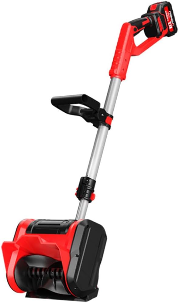Cordless Snow Shovel for 20V Battery, Auto Electric Snow Shovels, w/Adjustable Front Handle & Telescopic Pole, Electric Snow Shovel for Driveway