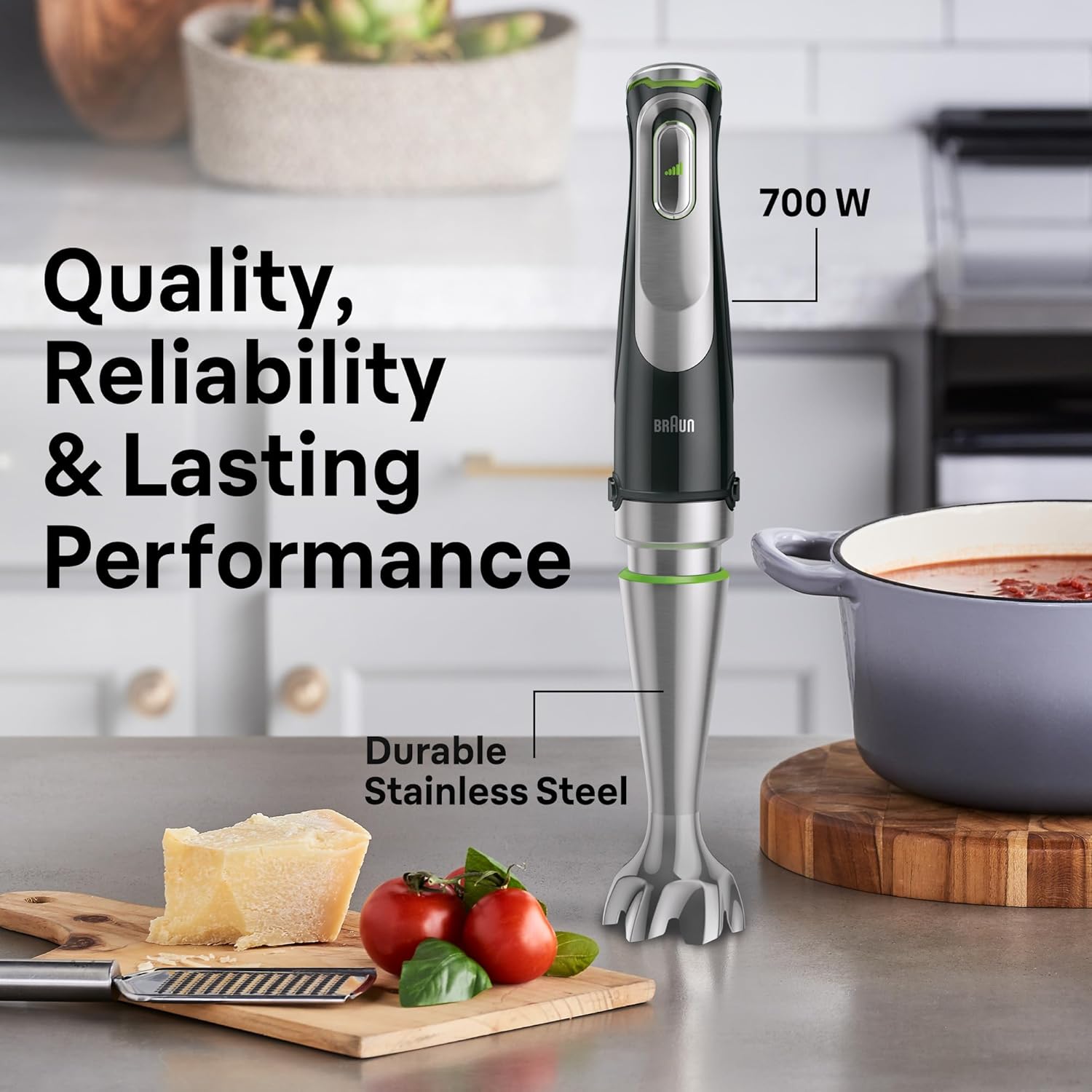 Braun MQ9187XL MultiQuick 9 Hand Blender with Imode Technology