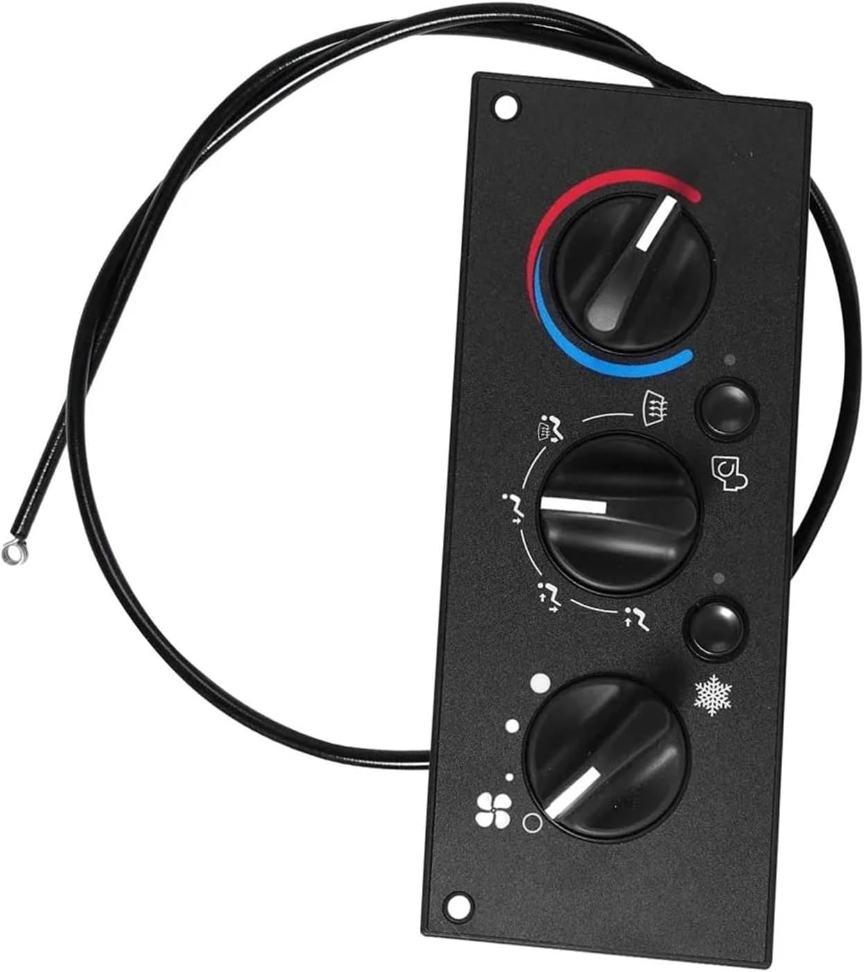 Air Conditioning Control Module Panel for Kenworth C500 T300 T600A T800 W900 2002-2006 8+5Pins Black Automobile Accessories