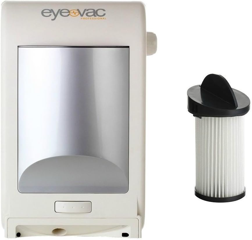 EYE-VAC PRO White Professional Automatic Touchless Stationary Vacuum VA-51003X