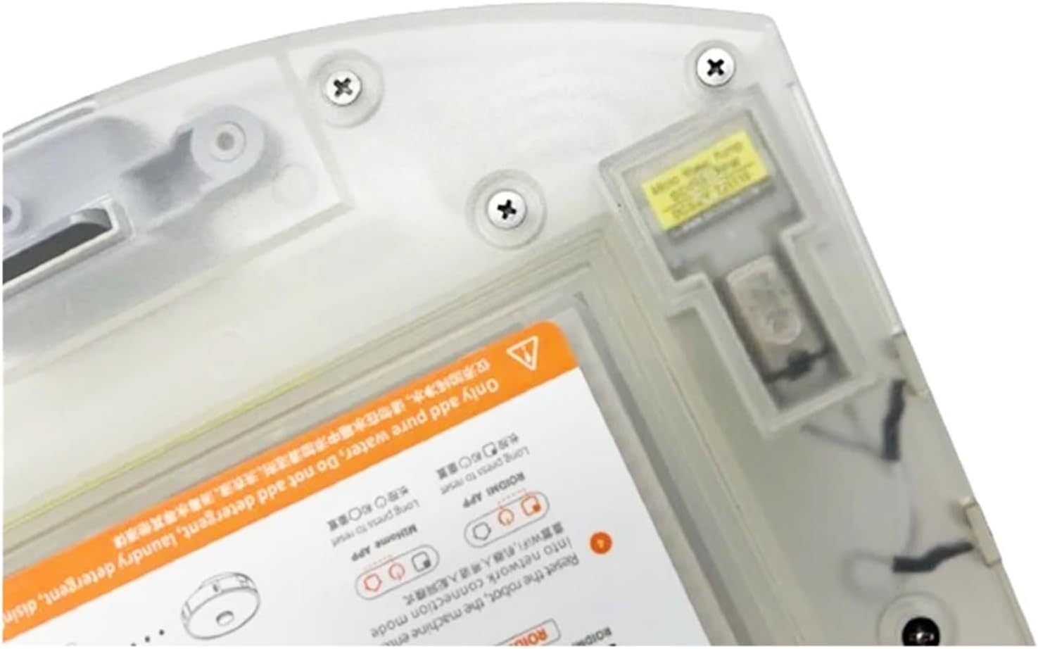 Accessory，Compatible for ROIDMI ，EVE Plus Robot Vacuum Cleaner Spare Parts Electric Control Dust Box Water Tank Accessories with Filter