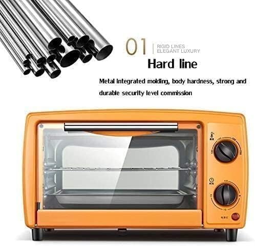 oven mini oven air fryer oven 12L Mini Toaster Oven Best Convection Includes Bake Pan Broil Rack Countertop Oven Polished Stainless Toast Home Kitchen Mini Ovens Toaster Oven Air Fryer,