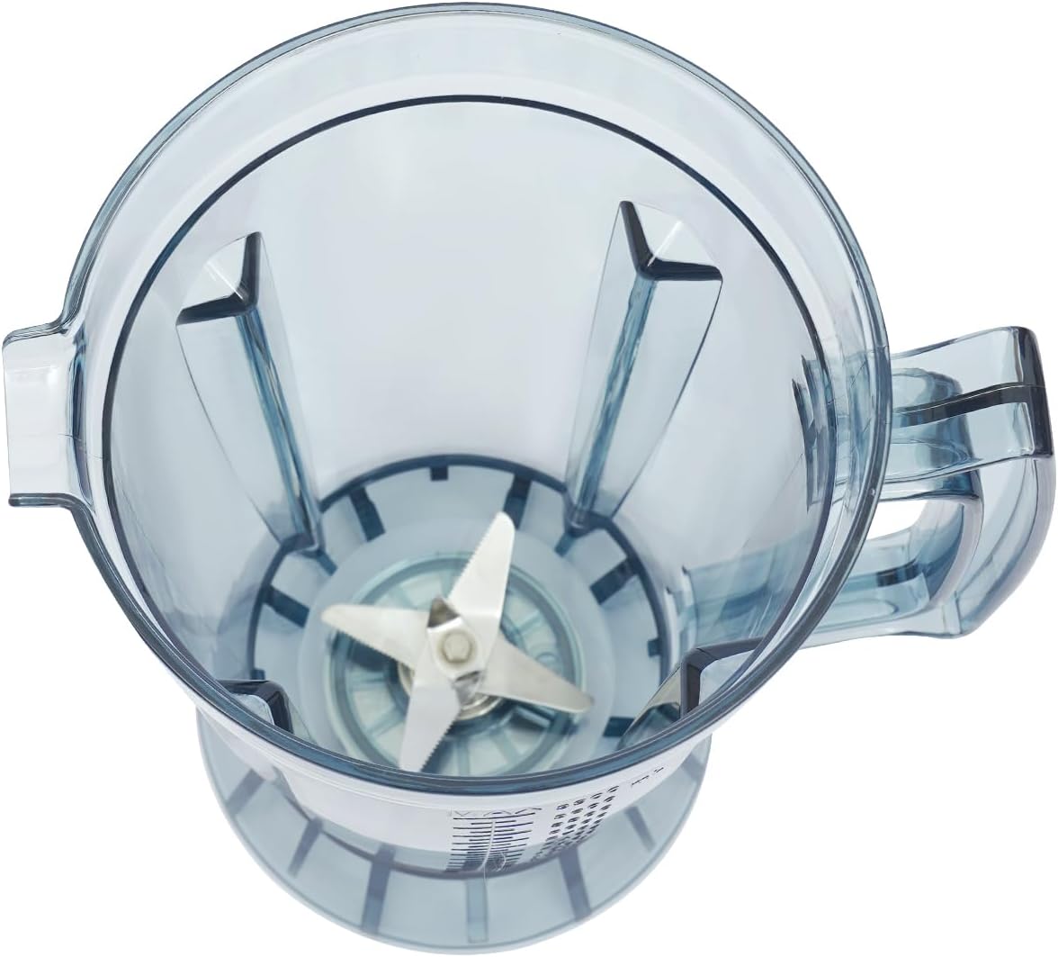 3.9L 2800W Blenders for Kitchen Commercial Professional Countertop Juicer Mixer Smoothie Maker 5700RPM Speed with 2 in 1 Blades for for Making Fruit Juices, Vegetable Juices