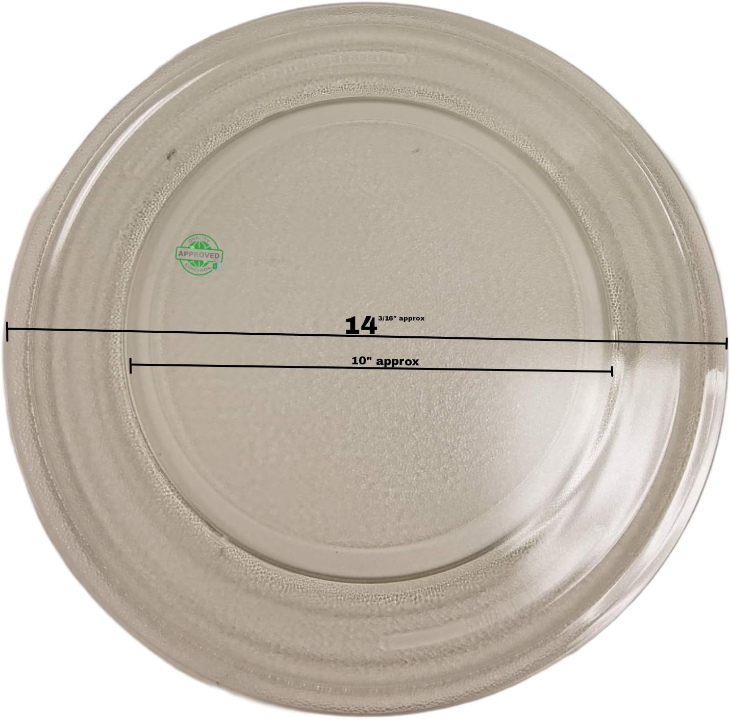 GLOB PRO SOLUTIONS AP3793665 PS956220 EA956220 AH956220 Microwave Tray Glass Plate 14 3/16