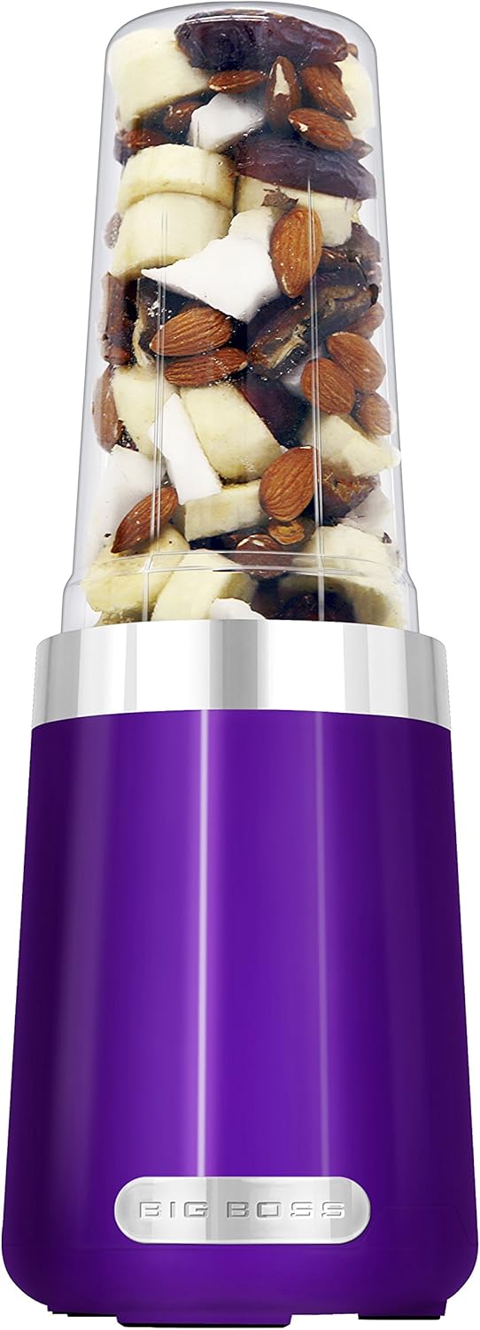 Big Boss 15 Piece Professional Blender, 600 Watt Power, Purple